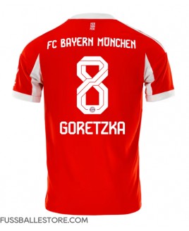 Günstige Bayern Munich Leon Goretzka #8 Heimtrikot 2025-26 Kurzarm